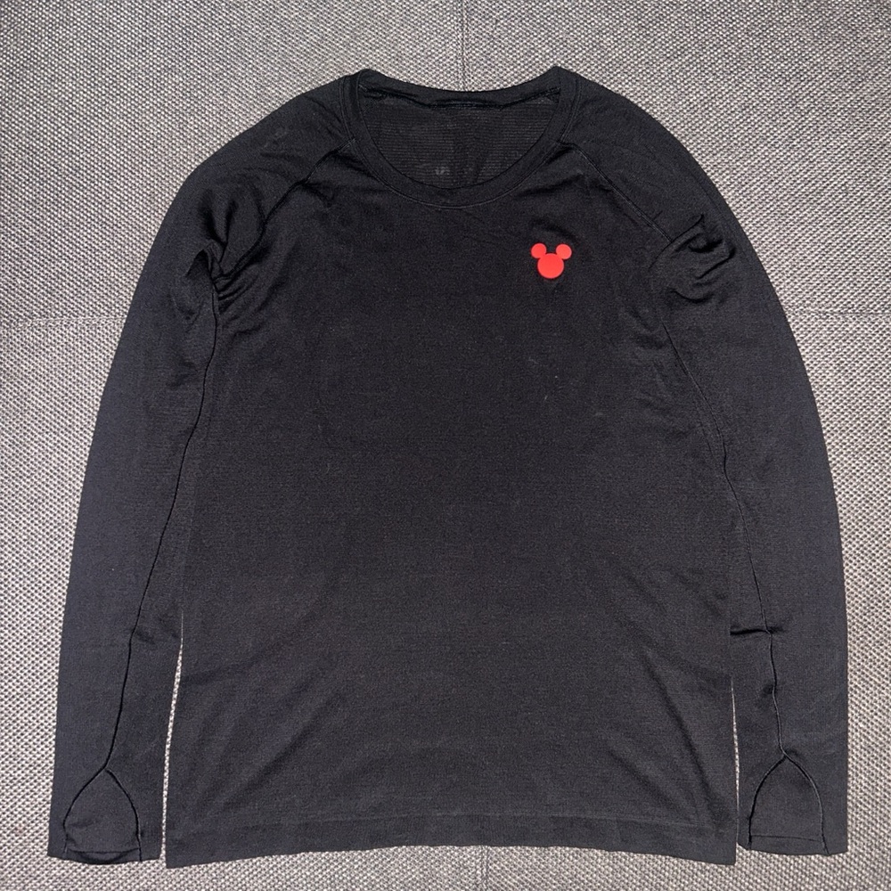 Rare Disney x Lululemon Black Top - Picture 3 of 4